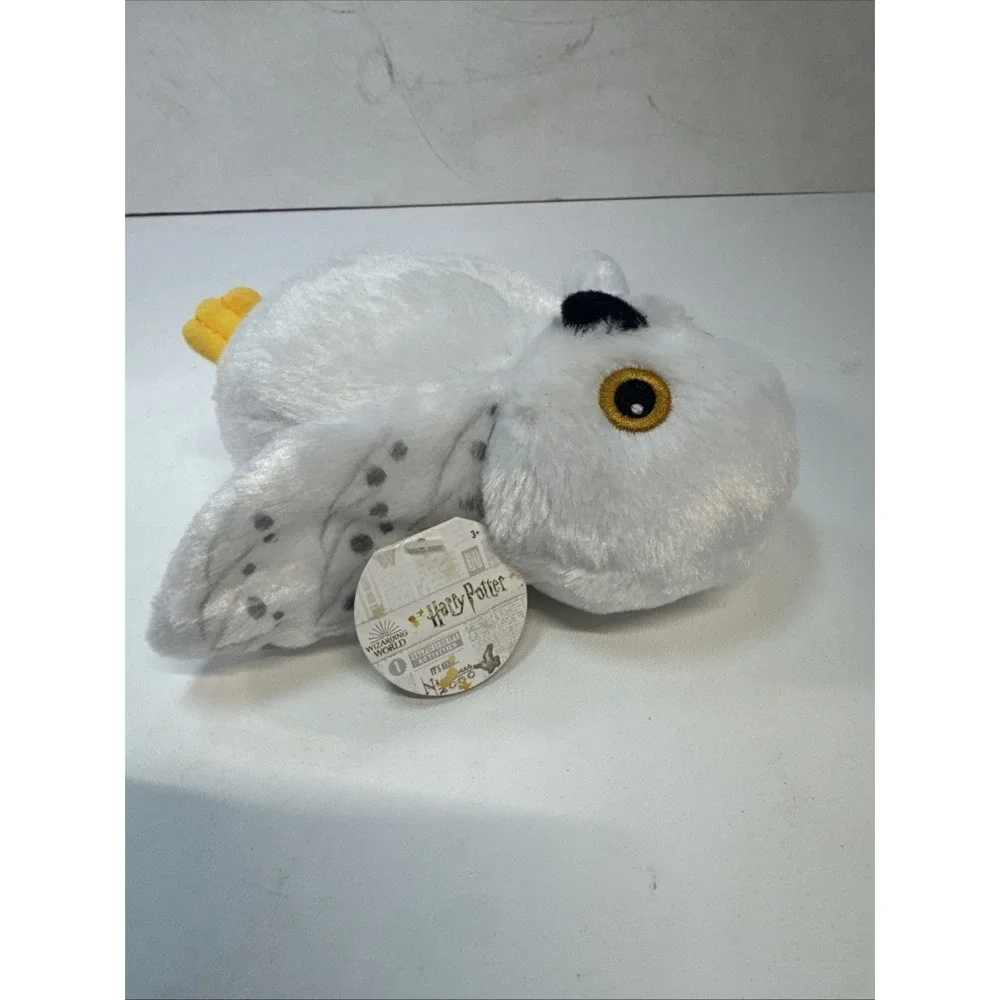 Wizarding World Harry Potter Hedwig Snow Owl Plush 7'' New NWT